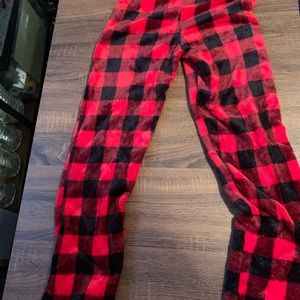 Flannel pajama pants large